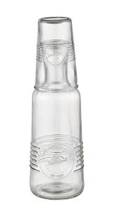 Glaskaraffe -OLD FASHIONED- Ø9,5 cm, H:3 Glas - 10 x 31 x 10 cm