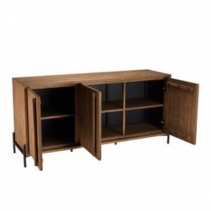 Buffet ALIDA Braun - Massivholz - 42 x 70 x 148 cm