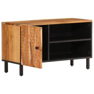 TV-Schrank D538 Braun - Massivholz - 33 x 46 x 80 cm