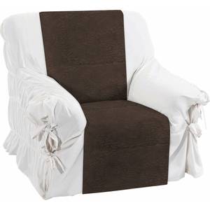 Sessel- und Sofaschoner 125256 Dunkelbraun - Breite: 50 cm