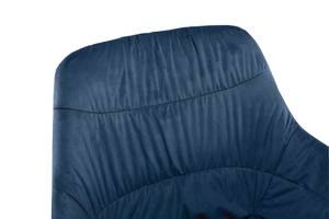 Armlehnstuhl Hemsedal Blau - Textil - 64 x 82 x 63 cm