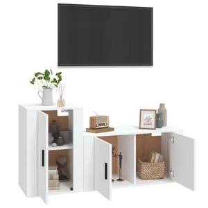 TV-Schrank 2er Set D561 Weiß