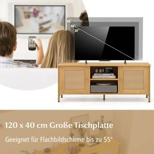 TV-Konsole TH32720AMDE Braun - Holzwerkstoff - 40 x 48 x 120 cm