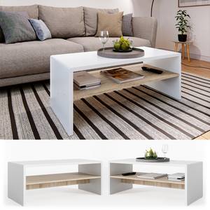 Table basse  28522 Marron clair - Blanc