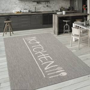 Outdoorteppich Kitchen 385 Grau - Textil - 80 x 250 cm