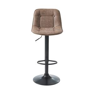 Lot de 2 tabourets de bar TOM Marron