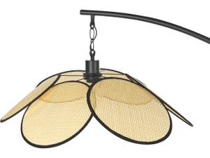 Stehlampen MERRICA Beige - Schwarz - Blau - Metall - 120 x 170 x 60 cm