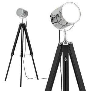 Stehleuchte Tripod Schwarz - Metall - 15 x 140 x 15 cm