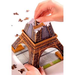 3DPuzzle Eiffelturm 216 Teile Kunststoff - 20 x 7 x 28 cm