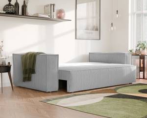 Sofa Bali Grau - Holzwerkstoff - 255 x 59 x 105 cm