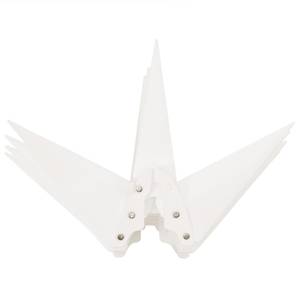 Poinsettia (lot de 3) 3030407-2 Blanc