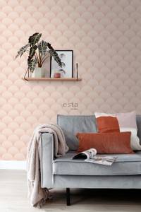 papier peint art déco 7392 Rose foncé