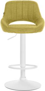 Tabouret de bar Milet Lot de 2 Vert - Blanc