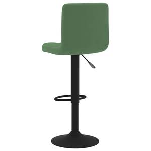 Tabouret de bar 3007103 (lot de 2) Vert - Métal - Textile - 47 x 111 x 40 cm