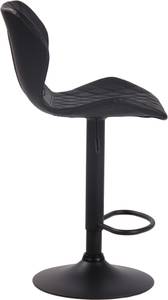 Tabouret de bar Cork Lot de 2 Noir - Noir