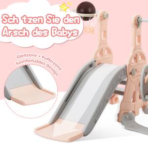 Toboggan pour enfants Mini Ⅰ Rose foncé