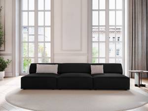 Sofa JODIE 3 Sitzplätze Schwarz