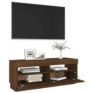 Meuble tv 3009233 Marron foncé - Largeur : 100 cm