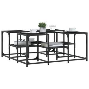 Couchtisch D156 Schwarz - 91 x 91 cm