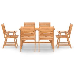 Gartenmöbel-Set Braun - Massivholz - Holzart/Dekor - 70 x 74 x 140 cm