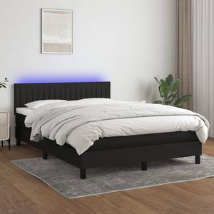 Boxspringbett 3017265-19 Schwarz - 144 x 193 cm