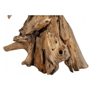 Eco Skulptur - Pferdekopf Braun - Massivholz - Holzart/Dekor - 37 x 96 x 90 cm