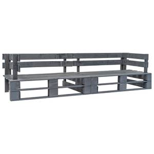 Banc de palettes 297741 Gris