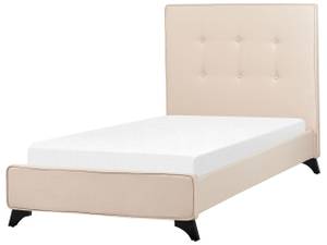 Einzelbett AMBASSADOR Beige - Schwarz