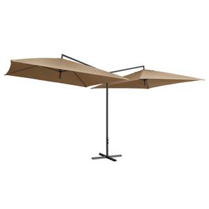 Parasol double 3001709 Taupe