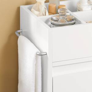 Meuble Bas de salle de bain BZR29-W Blanc - Bois manufacturé - 30 x 90 x 30 cm