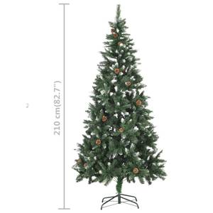 Arbre de noël Bronze - Doré - Vert - Blanc - 119 x 210 x 119 cm