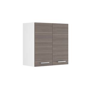 Hängeschrank R-Line 60cm Edelgrau/Weiß Grau