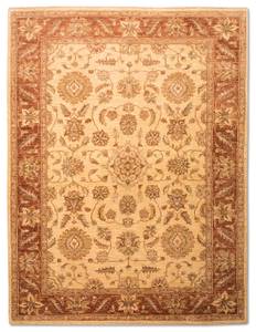 Ziegler Teppich - 240 x 179 cm - beige Beige - Kunststoff - 179 x 1 x 240 cm