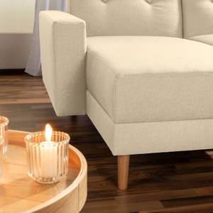 Just Cool Funktionssofa mit Hocker Beige