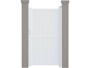 Portillon aluminium  Lola  - 101.2 x 155 Hauteur : 156 cm