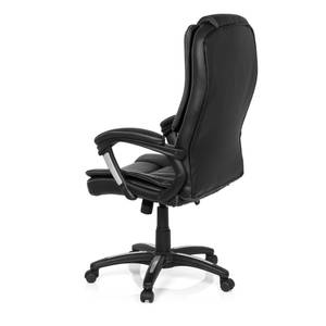 Home Office Bürostuhl RELAX CL120 Schwarz - Kunstleder - 66 x 114 x 52 cm