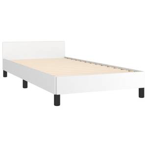 Bettgestell-K-421 Weiß - Holzwerkstoff - 93 x 118 x 203 cm