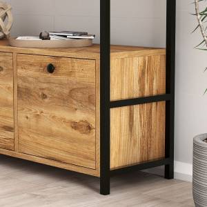 Sideboard Nero Beige - Holzwerkstoff - 30 x 75 x 120 cm