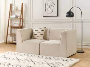 Modulsofa LEMVIG 2-tlg Beige - Creme - 166 x 83 cm