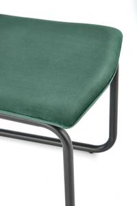 Chaise K444 Vert - Textile - 44 x 97 x 54 cm