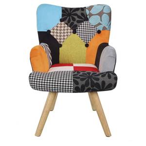 Fauteuil enfant patchwork Helsinki Textile - 44 x 67 x 41 cm