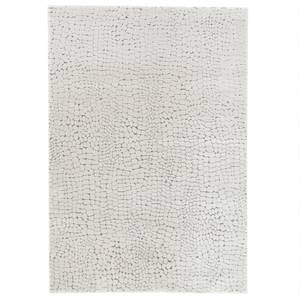 Venezia Teppich Steinoptik Grau - Textil - 160 x 1 x 230 cm