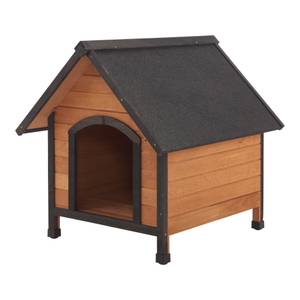 Niche à chien Hundsheim Marron - Bois massif - 78 x 83 x 88 cm