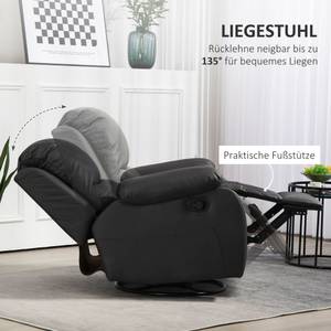 Relaxsessel 839-574V00BK Schwarz