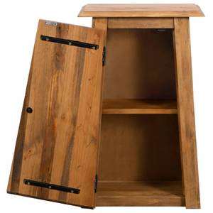 Wandschrank 246039 Braun - Massivholz - Holzart/Dekor - 42 x 70 x 23 cm