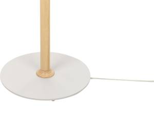 Grande lampe MOPPY Marron - Blanc - Bois massif - 25 x 153 x 25 cm