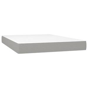 Boxspringbett 3017288-15 Hellgrau - Tiefe: 193 cm