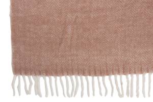 Plaid Alpha Pink - Textil - 136 x 1 x 190 cm