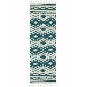 Tapis de couloir ZATA Vert