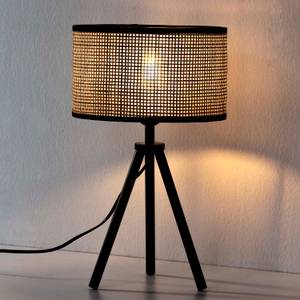 Tischlampen Suki Beige - Rattan - 43 x 43 x 43 cm